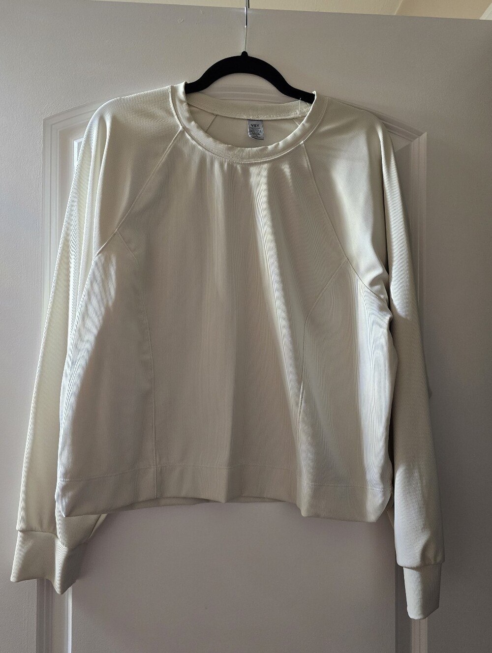 VSX Cream Crewneck Pullover Sweatshirt